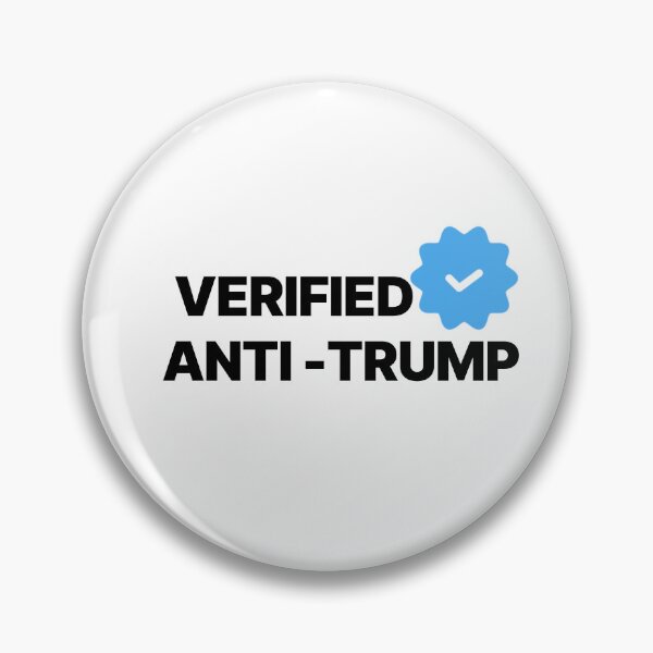 Item preview, Verified Anti-Trump designed and sold by GriffinRey.