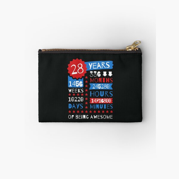 Item preview, 28 Years Of Being Awesome - Splendid 28th Birthday Gift Ideas designed and sold by MemWear.