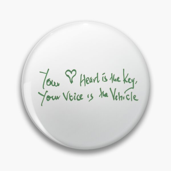 Item preview, Your Heart is the Key, Your Voice is the Vehicle designed and sold by FShadora.