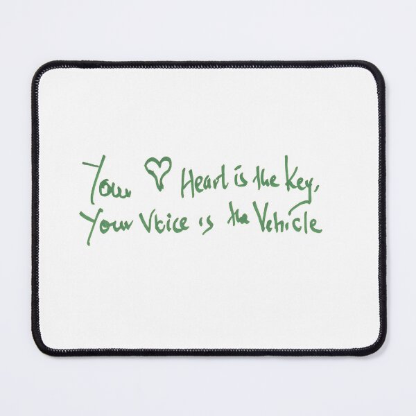 Item preview, Your Heart is the Key, Your Voice is the Vehicle designed and sold by FShadora.