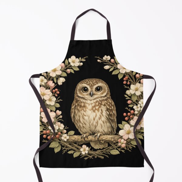 Item preview, Dark Cottagecore Owl, Vintage Gothic designed and sold by will freed18.