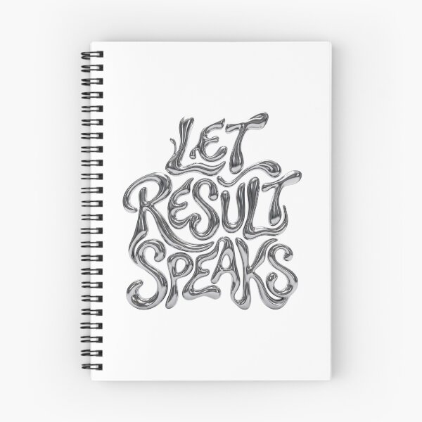 Item preview, Let Result Speaks Life Quotes Motivation designed and sold by anargamanoppo.