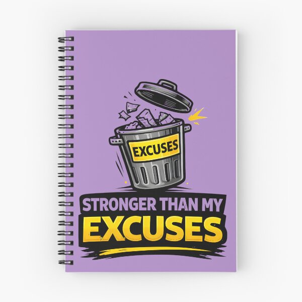 Item preview, STRONGER THAN MY EXCUSES - ICON designed and sold by RAW-LINE.