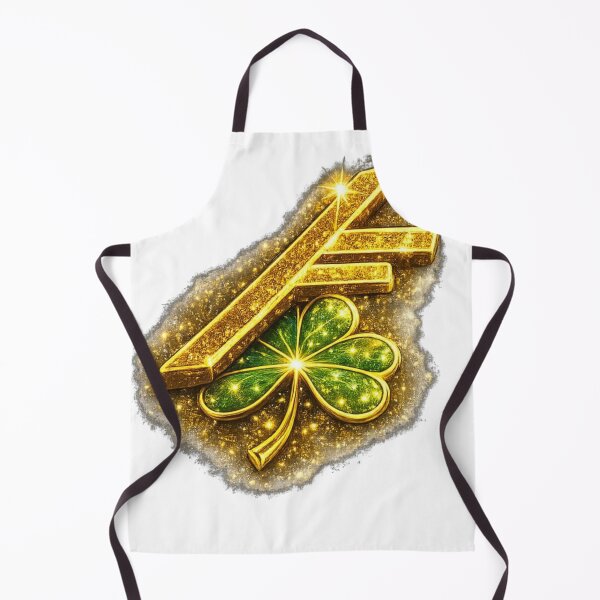 Item preview, Fehu Rune. Golden Symbol of Wealth Prosperity and Luck. designed and sold by Nika Art Studio.