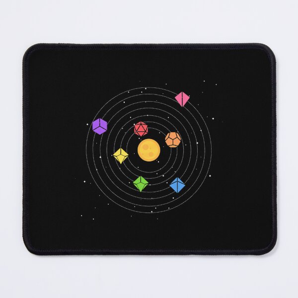 Item preview,  Solar System Polyhedral Dice Set Nerdy Tabletop Rpg Gamer designed and sold by Tetuan.