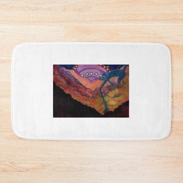 Item preview, UFO Cat Catches Rat Dinner designed and sold by bouncing betty art.