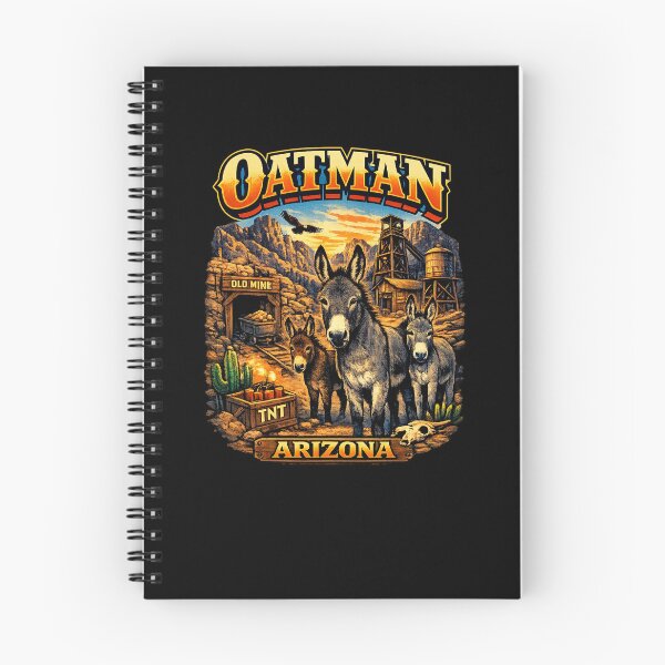 Item preview, Oatman Arizona Retro Graphic designed and sold by MojaveTradePost.