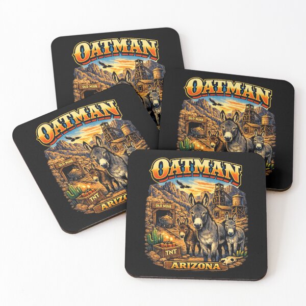 Item preview, Oatman Arizona Retro Graphic designed and sold by MojaveTradePost.
