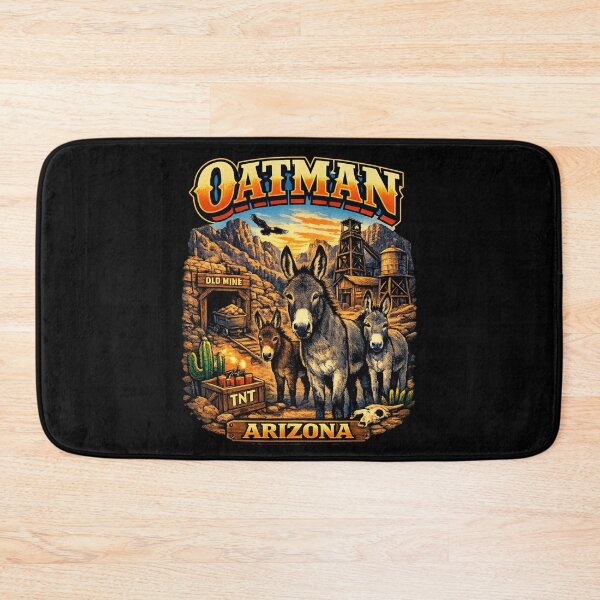 Item preview, Oatman Arizona Retro Graphic designed and sold by MojaveTradePost.