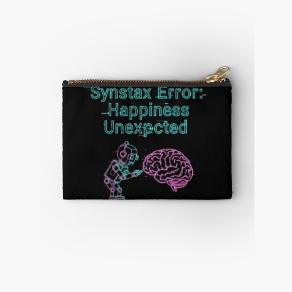 Item preview, Syntax Error: Happiness Unexpected – Cyberpunk Robot designed and sold by trend-forge.