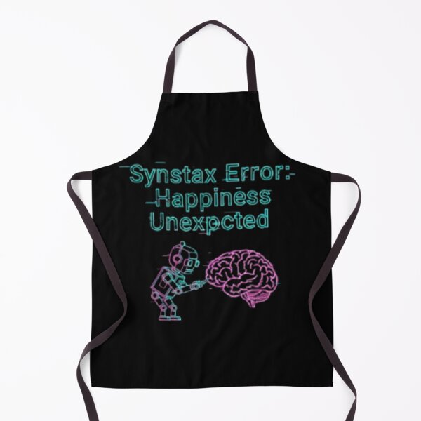 Item preview, Syntax Error: Happiness Unexpected – Cyberpunk Robot designed and sold by trend-forge.