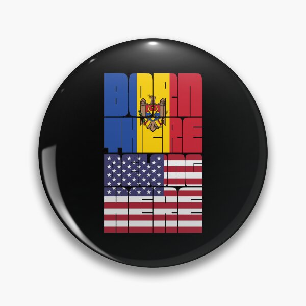 Item preview, Born Moldova Belong American designed and sold by FlagX.
