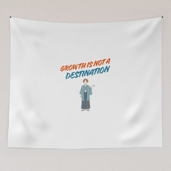 Item preview, Growth Is Not A Destination - Meaningful Quote Typography designed and sold by Pure-jes.