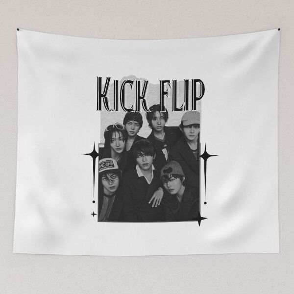Item preview, KickFli Seven Member Kpop Boy Group Kpop boy group Korean pop group designed and sold by HELL0WBELLO.