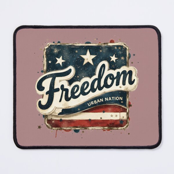 Item preview, Freedom Urban Nation Shirt – Graffiti Patriotic Streetwear designed and sold by relso.