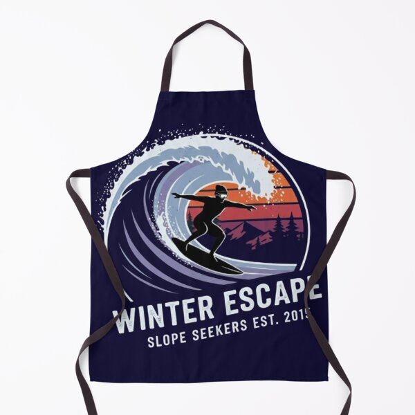 Item preview, Winter Escape – Alpine Surf Adventure Design designed and sold by Dogandesighn.