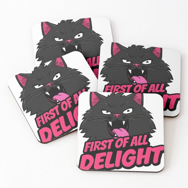 Item preview, First Of All Delight Grumpy Cat Funny Feline Lover designed and sold by Feral Feline.