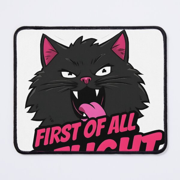 Item preview, First Of All Delight Grumpy Cat Funny Feline Lover designed and sold by Retro Rascals Co..