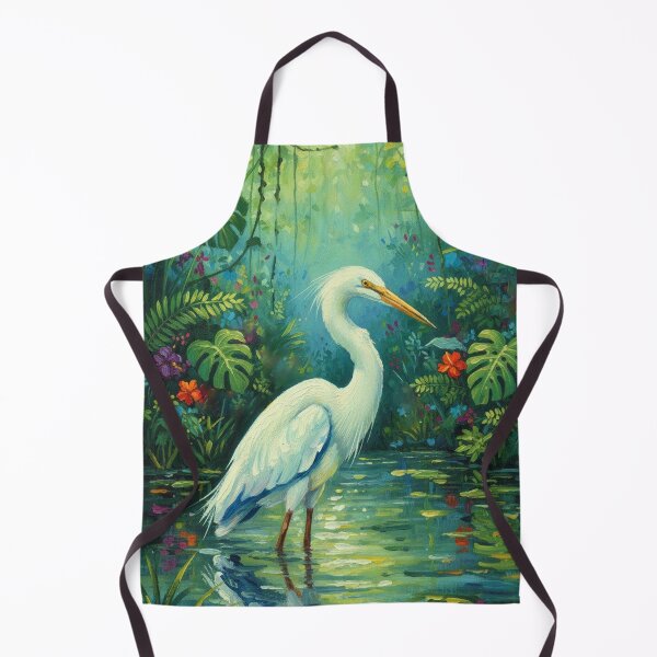 Item preview, White Egret designed and sold by Steven Flotow Fine Art.