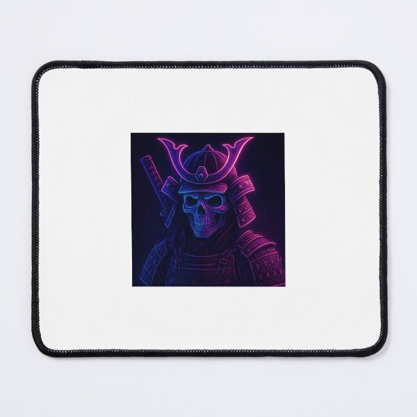 Item preview, Neon Samurai Skull Warrior designed and sold by ZolaDesings.