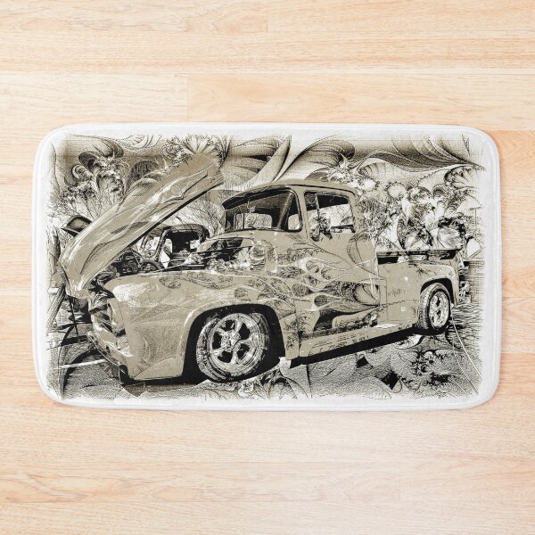 Item preview, Vintage Ford Pickup Truck Classic Car Illustration designed and sold by Moriarty's Digital Visions.