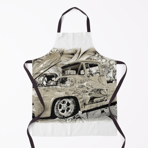 Item preview, Vintage Ford Pickup Truck Classic Car Illustration designed and sold by Moriarty's Digital Visions.