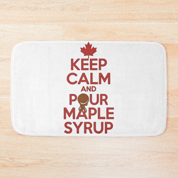 Item preview, Keep Calm and Pour Maple Syrup designed and sold by BlurrPixel.