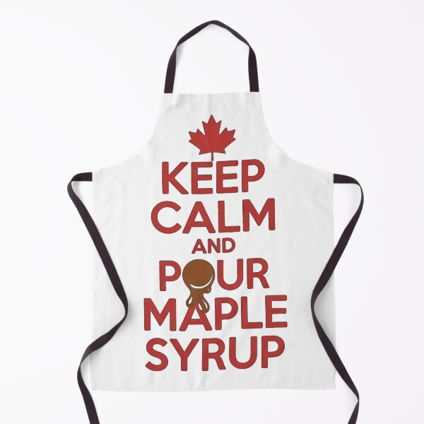 Item preview, Keep Calm and Pour Maple Syrup designed and sold by BlurrPixel.
