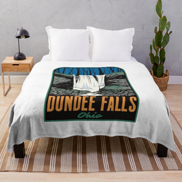 Item preview, Dundee Falls Ohio Retro designed and sold by HalpinDesign.