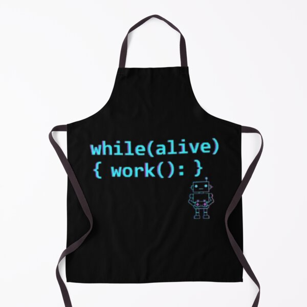 Item preview, while(alive) { work(); } – Programmer Loop designed and sold by trend-forge.