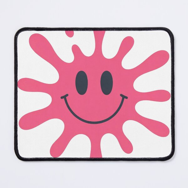Item preview, Pink Splash Smiley Graphic designed and sold by Klamottenlabor.