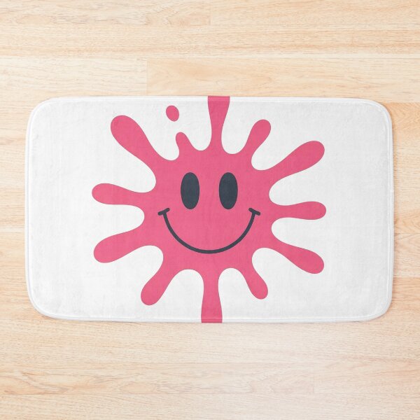 Item preview, Pink Splash Smiley Graphic designed and sold by Klamottenlabor.