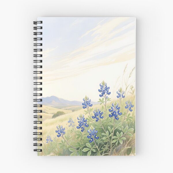 Item preview, Texas Bluebonnet Wildflowers Watercolor | Texas State Flower Botanical Art designed and sold by Debbie Schulte.