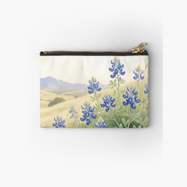 Item preview, Texas Bluebonnet Wildflowers Watercolor | Texas State Flower Botanical Art designed and sold by Debbie Schulte.