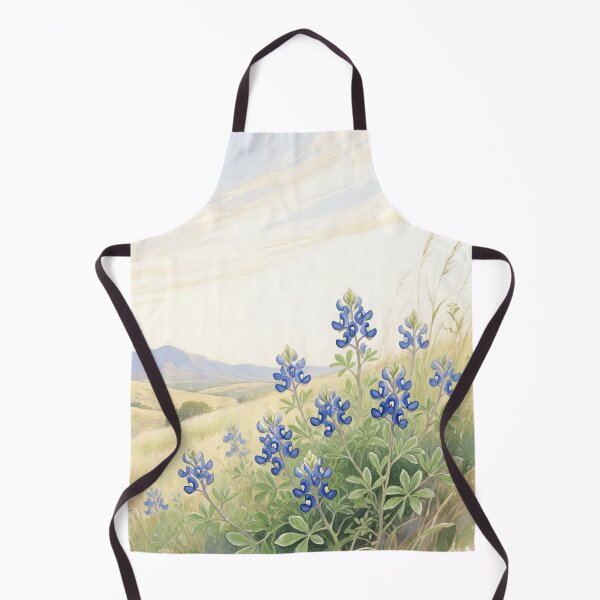 Item preview, Texas Bluebonnet Wildflowers Watercolor | Texas State Flower Botanical Art designed and sold by Debbie Schulte.