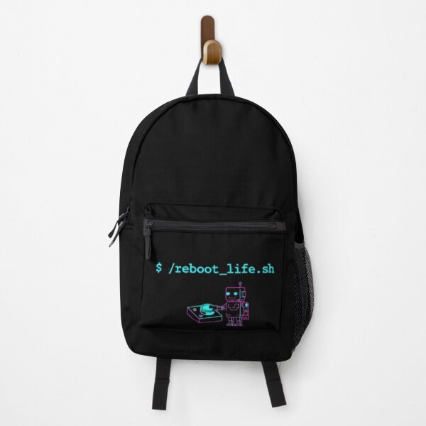 Item preview, ./reboot_life.sh – Funny Programmer Robot designed and sold by trend-forge.