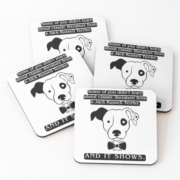 Item preview, Wishbone Fan Art | Some of you didn't learn about classic literature from a Jack Russell Terrier and it Shows | Sit Stay Read designed and sold by LibrarianLauren.