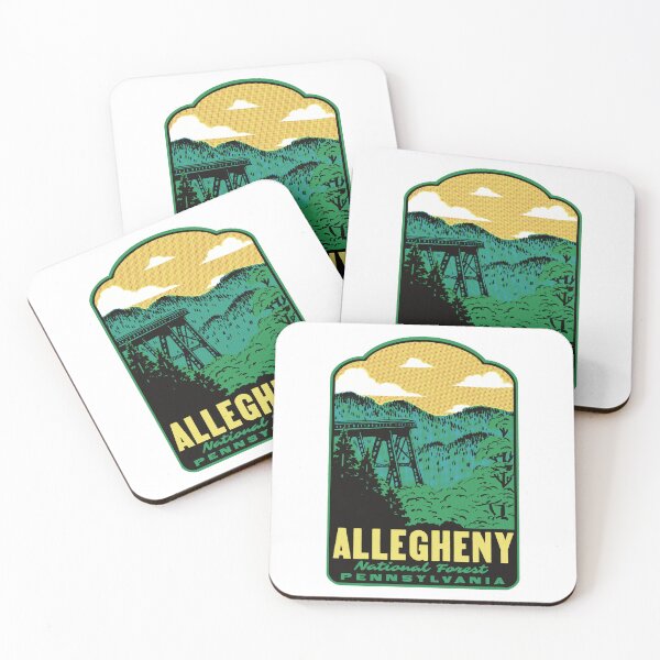 Item preview, Allegheny National Forest Pennsylvania Retro designed and sold by HalpinDesign.