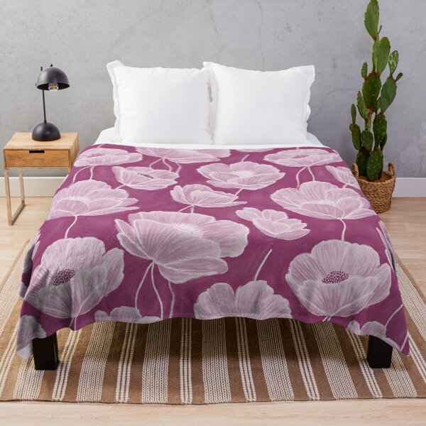 Item preview, Elegant and Whimsical Poppies | A Declaration of Violet Grace designed and sold by AOCollections.