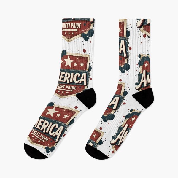 Item preview, America Street Pride Shirt – Urban Graffiti Patriotic Design designed and sold by relso.