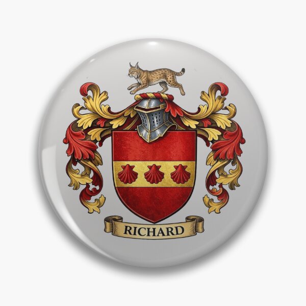 Item preview, The Richard Family Coat of Arms designed and sold by BagTown Clans.