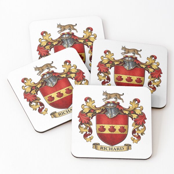 Item preview, The Richard Family Coat of Arms designed and sold by BagTown Clans.