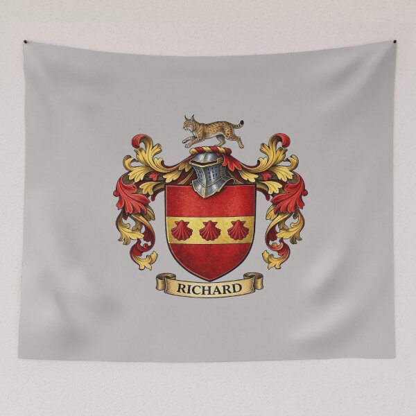 Item preview, The Richard Family Coat of Arms designed and sold by BagTown Clans.