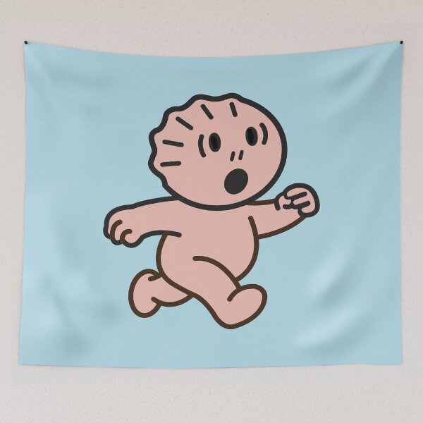 Item preview, Unidentified Fleeing Toddler designed and sold by ArtofDissent.