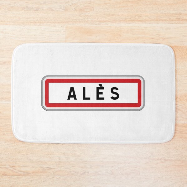 Item preview, Signpost for Alès – Gard, Occitanie designed and sold by Panneaux et signalisations - NPOITEVIN.
