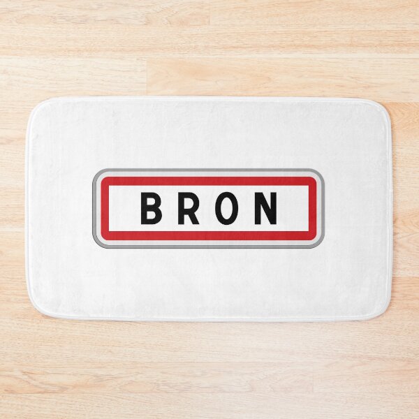 Item preview, Bron sign – Rhône, Auvergne-Rhône-Alpes designed and sold by Panneaux et signalisations - NPOITEVIN.