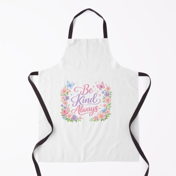 Item preview, Be Kind Always Inspirational Quote Floral Typography – Cute Pastel Butterfly Flower Kindness Design designed and sold by ArtWaveStudio8.
