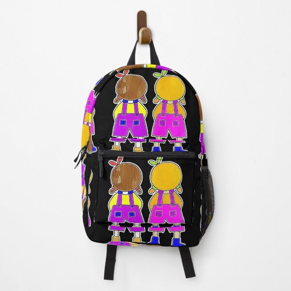 Item preview, "Whimsical Characters in Pink Overalls" designed and sold by nighttime1990.