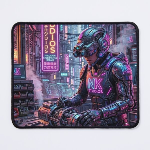Item preview, Cyberpunk mechanic repairs technology at NK Studios designed and sold by NK-Studios .