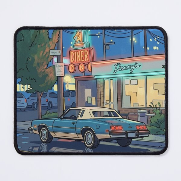 Item preview, “NEON CITY AFTERLIFE: Midnight Streets Running on Pure Vibes” designed and sold by Print Fiction.